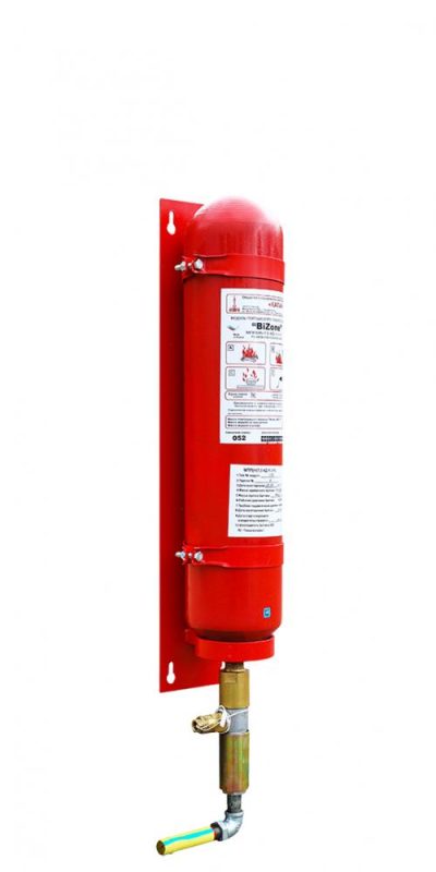 Модуль газопорошкового пожаротушения "BIZONE" МПП (Н)-7.5-КД-1-3-У21-СО2-3,0-СХ-АВСЕ-У2